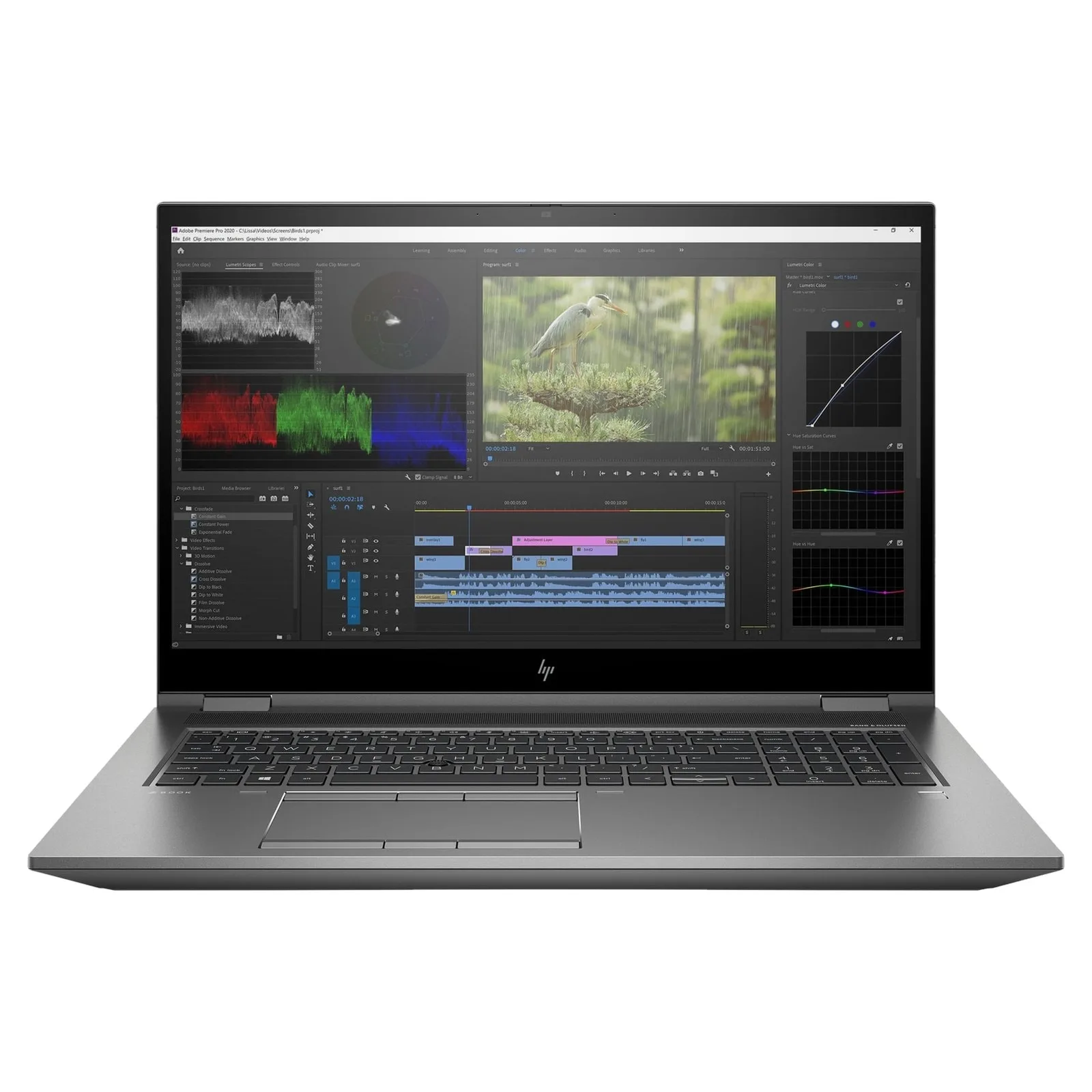 HP ZBook Fury 17.3 G8 – FHD, i7-11850H, 32GB, 512GB SSD, RTX A3000 – bild 1