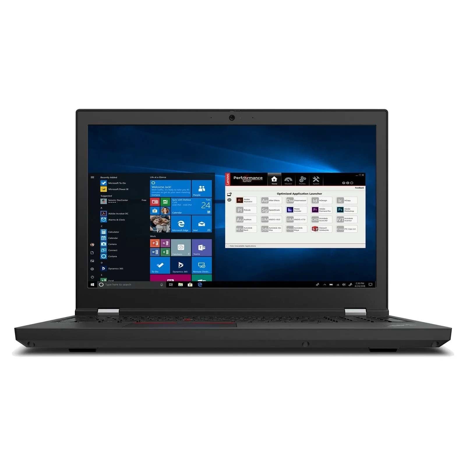 Lenovo ThinkPad P15 G1 – FHD, i7-10850H, 32GB, 1TB SSD, RTX 3000 – bild 1