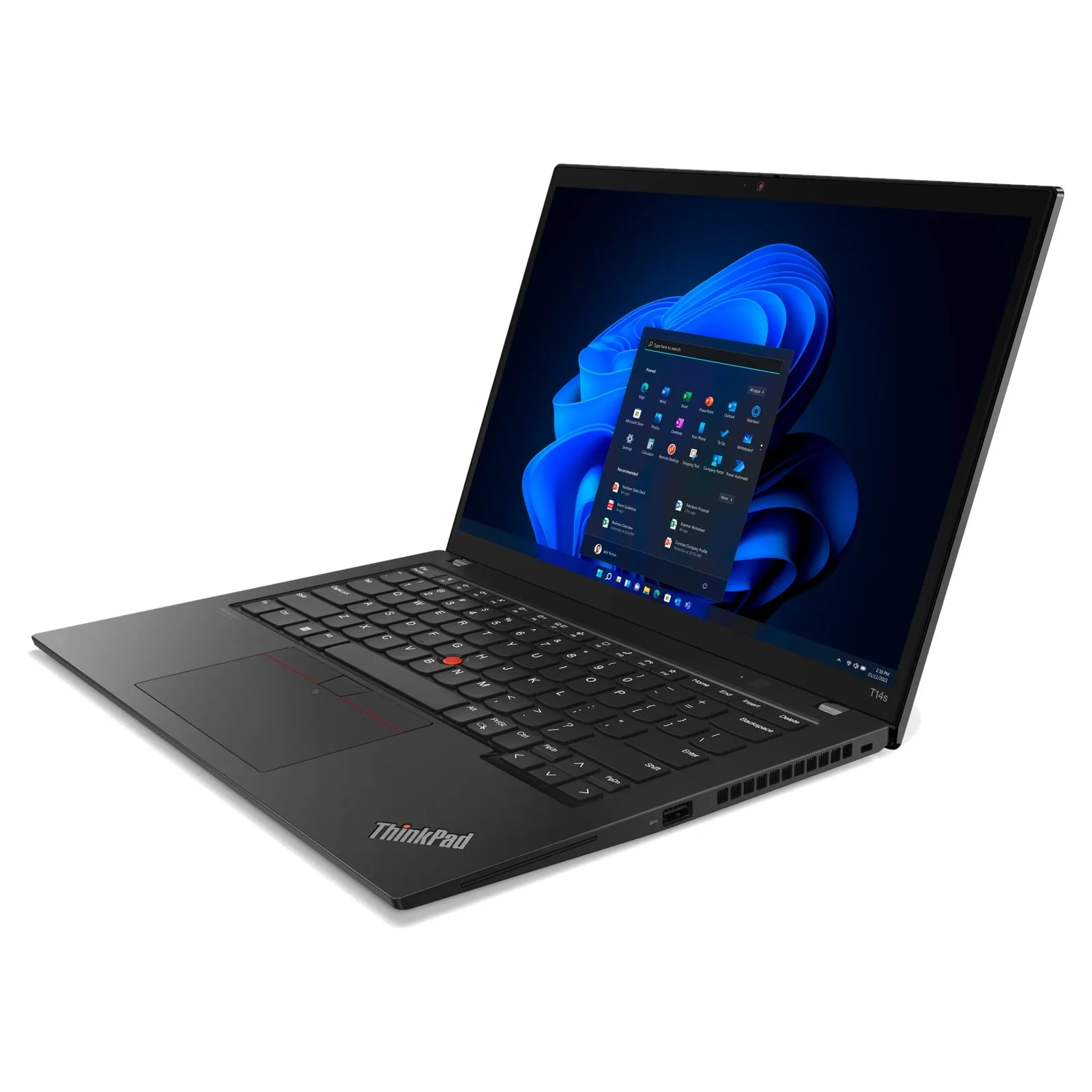 Lenovo ThinkPad T14s G3 (Intel) – WUXGA, i5-1245U, 16GB, 256GB SSD – bild 2