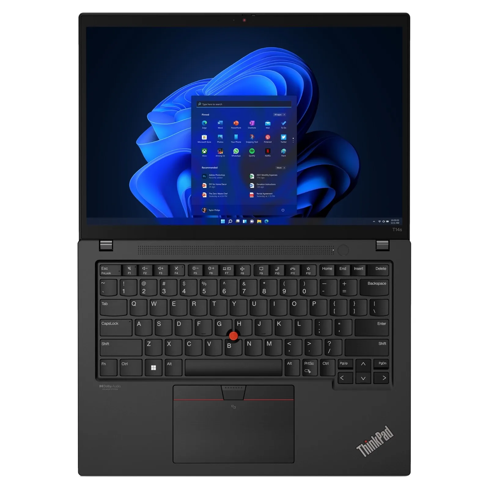Lenovo ThinkPad T14s G3 (Intel) – WUXGA, i5-1245U, 16GB, 256GB SSD – bild 5